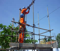 Treinamento de Montagem e Desmontagem de Andaimes,